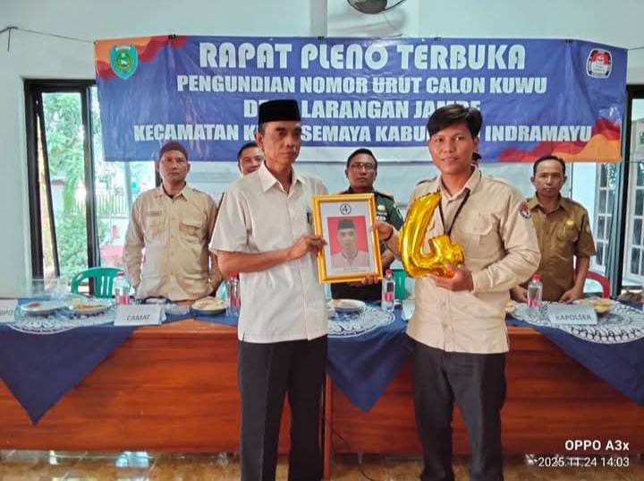 undian nomor urut calon kuwu larangan jambe